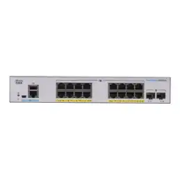 Cisco Business 350 Series CBS350-16FP-2G - Commutateur - C3 - Géré - 16 x 10 - 100 - 1000 (PoE+) ... (CBS350-16FP-2G-EU)_2